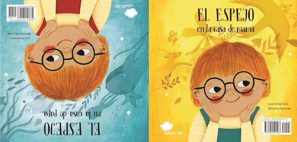 Book cover image for El espejo en la casa de mamá / El espejo en la casa de papá ISBN: 9788494541568